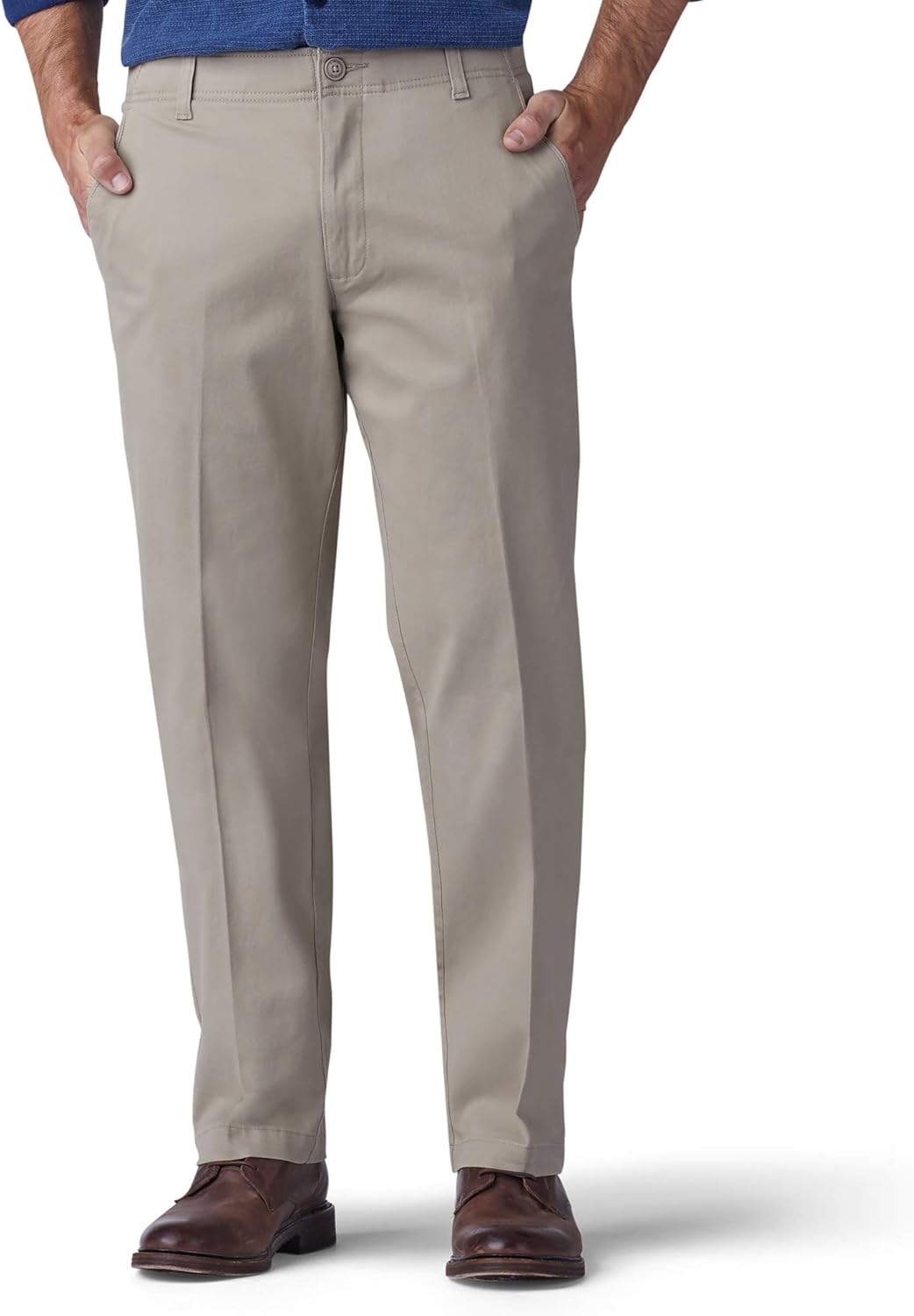 Lee Men's Extreme Motion Flat Front Regular Straight Pant – image 9
