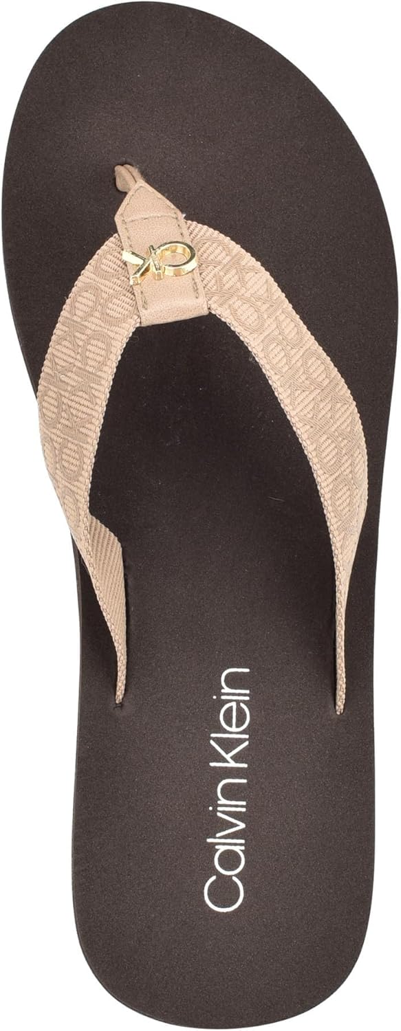 Calvin Klein Caluha womens Flip-Flop