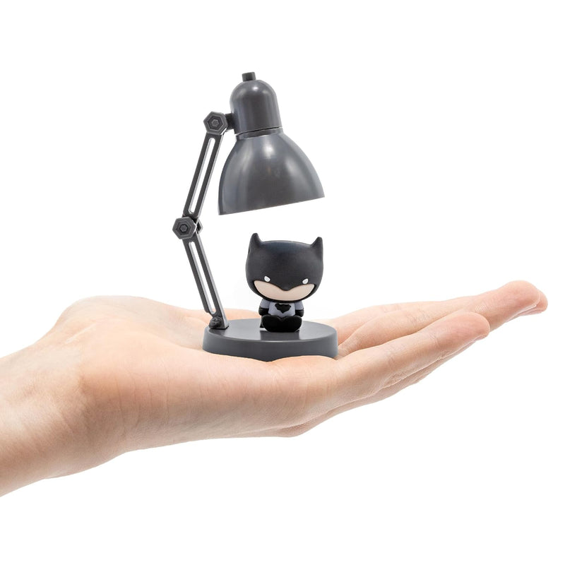 Blue Sky Studios Batman Mini Lamp Figure, Collectible Tiny Figurine Desk Decor, Licensed Gifts and Merchandise