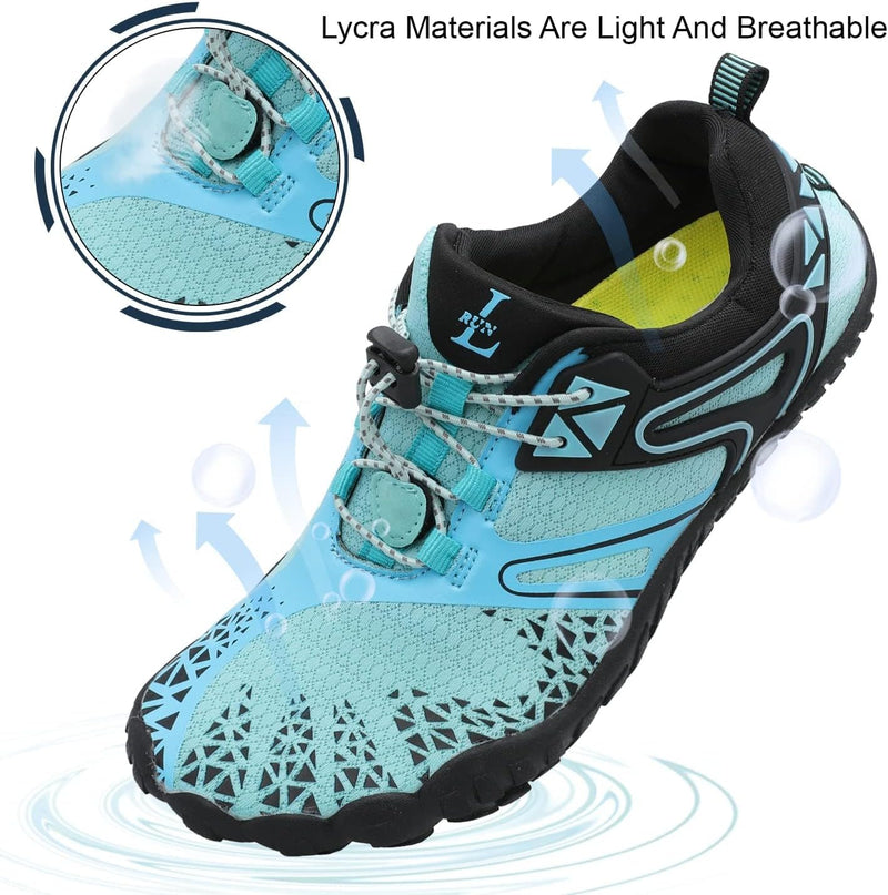 L-RUN Water Shoes Womens Mens Outdoor Quick Dry Barefoot Beach Swim Surf Diving Summer Sports Aqua Shoes