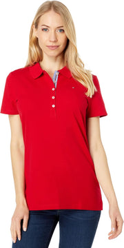 womens Classic Polo (Standard and Plus Size) Polo Shirt (pack of 1) - Scarlet