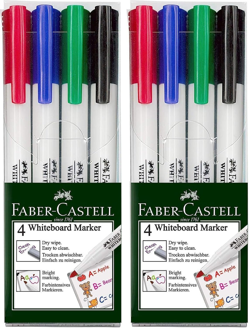 Faber-Castell Whiteboard Marker Slim Wallet Of 6Pc