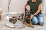 Trixie Clipper Set with Fur Vacuum for Dogs & Cats - WHITE