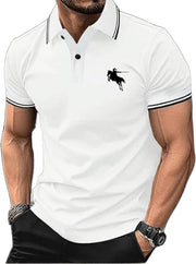 Polo T Shirt for Men Men Casual T-Shirt Polo - White