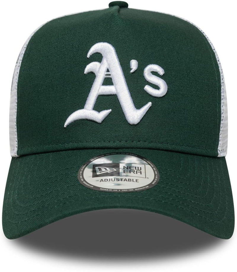 New Era ERA Multi Patch Trucker OAKATH DKG Dark Green One Size - GREEN