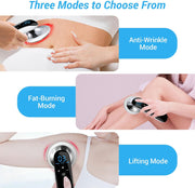 Professional Body Sculpting Machine for Cellulite Removal Cordless Electric Massager for Belly, Waist, Arms, Hips & Legs Handheld Fat Burner with LED Display Gift for Men & Women