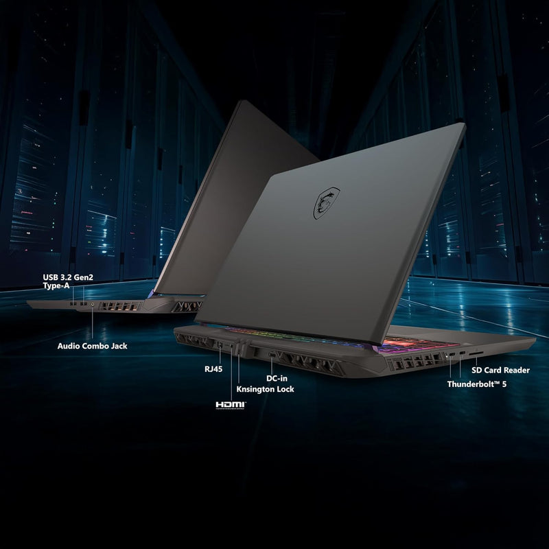 Vector 16 HX AI A2XWIG, Gaming Laptop, 16"QHD+ 240Hz, Intel Ultra 9 275HX, 32GB RAM, 1TB SSD, NVIDIA GeForce RTX 5080 Laptop GPU, GDDR7 16GB, Win11, Gray