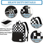 VASCHY Backpack for Women Men, Ultra Lightweight School Bag for Kids Teen Boys Girls, Casual Daypack Work, Travel