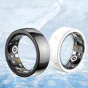 Riversong Smart Ring with Nano Ceramic Design, 24/7 Heart Rate & Sleep Monitor, SP02 Tracking, Activity & Calories Tracking, 3-Day Battery, IP68 Water Resistant, Compatible with iOS & Android