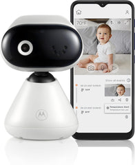 Motorola Nursery PIP1000 HD WiFi Baby Surveillance Camera - Baby Monitor - 24-Hour Surveillance - Digital Transmission - Camera with Private and Secure Connection - Motorola