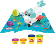 Play-Doh Rainbow Swirl Ice Cream Playset with 7 Pretend Play Kitchen Accessories, Arts and Crafts Toys for 3 Year Old Girls and Boys and Up - M Aeroplane starter set