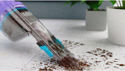 Cordless Handheld Dustbuster Vacuum, 7.2V, 2.0Ah Battery, 16AW Suction, Flip-Up Brush, Crevice Tool, Pet Hair Brush, Storage Base, Lively Lavender/Breeze Blue - NVD220BP-GB