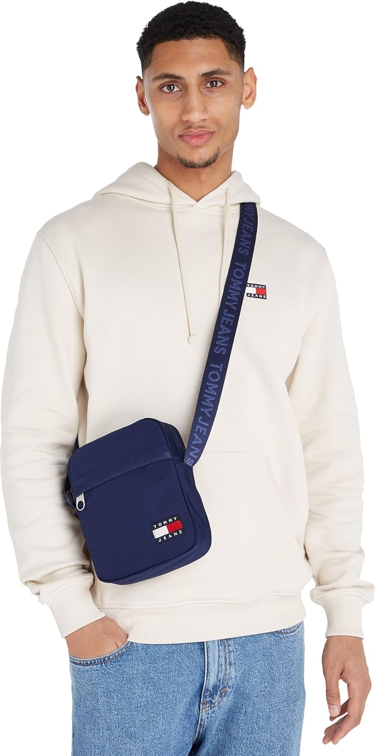 Men's Essential Daily Crossover Handbag - Yale Navy