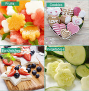 Sandwich Cookie Cutters Set, Dinosaur,Heart,Star,Mouse,Sandwich Knife Cookie Knife Vegetable Cutter Food Grade Cookie Mould.(12Pcs)