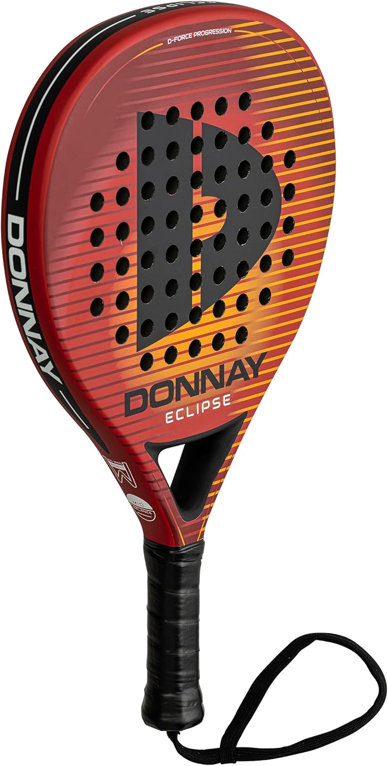 Donnay Eclipse 3K Padel Racket, Eclipse Red