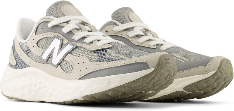 ARISHI womens Running Shoe - BEIGE/SLATE GREY
