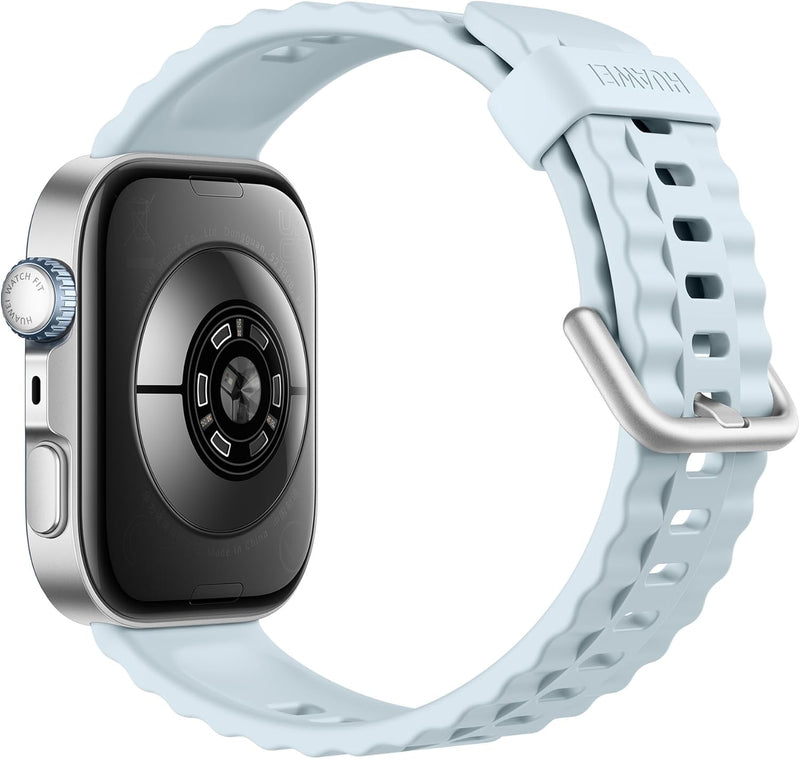 WATCH FIT4 Pro SmartWatch, 1.82â Display, Sapphire Glass, GPS for ProLevel Outdoor Sports, upto 10-Day Battery Life, iOS&Android, Blue, 3 months additional HuaweiCare+(Amazon Exclusive)