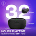 JBL Wave Buds True Wireless Earbuds, Deep Bass, Comfortable Fit, 32H Battery, Smart Ambient Technology, Hands-Free Call, Water and Dust Resistant - Mint, JBLWBUDSMIT