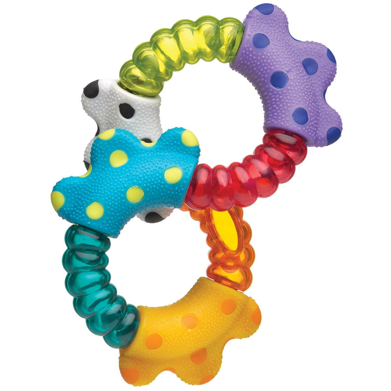 Playgro Click & Twist Rattle – Engaging Rattle Baby Toy for Development and Sensory Play, 0+ Months