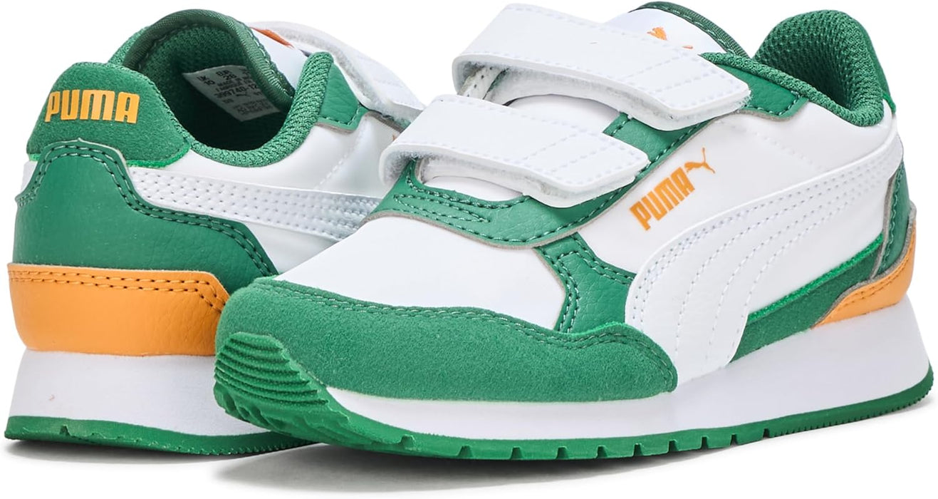 PUMA Unisex-Child St Runner Hook and Loop Sneaker