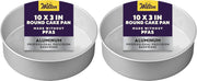 Wilton Decorative Preferred 8-Inch Heart Pan 6 2105-6106 - 10x3 Inch (Pack of 2)