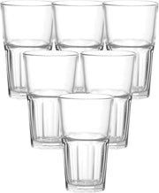 Ocean Centra Long Drink Glass, Set Of 6, Clear, 420 Ml, P01962, Tall Glass, Collins Glass, Delmonico Glass, Cocktail Glass, Water Glass, Juice Glass - 6