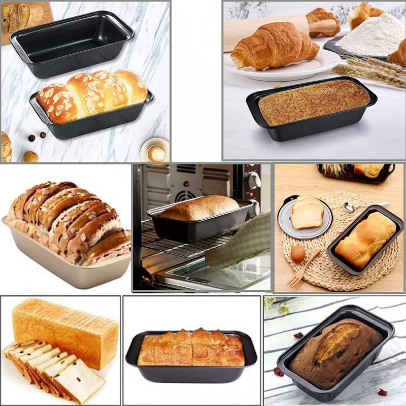 Showay Loaf Pan Bread Baking Mold, Tray, Tin For Home Kitchen Mold