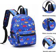 Kids Backpack, Lightweight Preschool Baby Rucksack for Boys Daycare, Preschool and Kindergarten, Perfect Size for School and Travel - A - Style