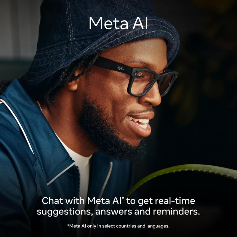 Ray-Ban | Meta Smart Glasses, Wayfarer