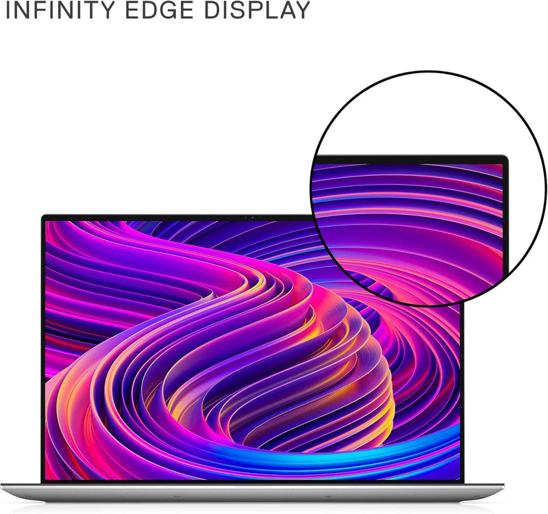 Dell Xps 15 9510 15.6" Fhd+ Laptop, Intel Core I7-11800H, 16GB RAM, 512GB Ssd, Nvidia Geforce Rtx 3050Ti 4GB, Backlit Keyboard, Fingerprint Reader, Windows 10 Home, (Silver)