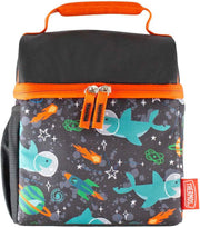 Standard Pop Top Reusable Insulated Lunch Bag - Rainbows, N112252 - SPACE PARTY