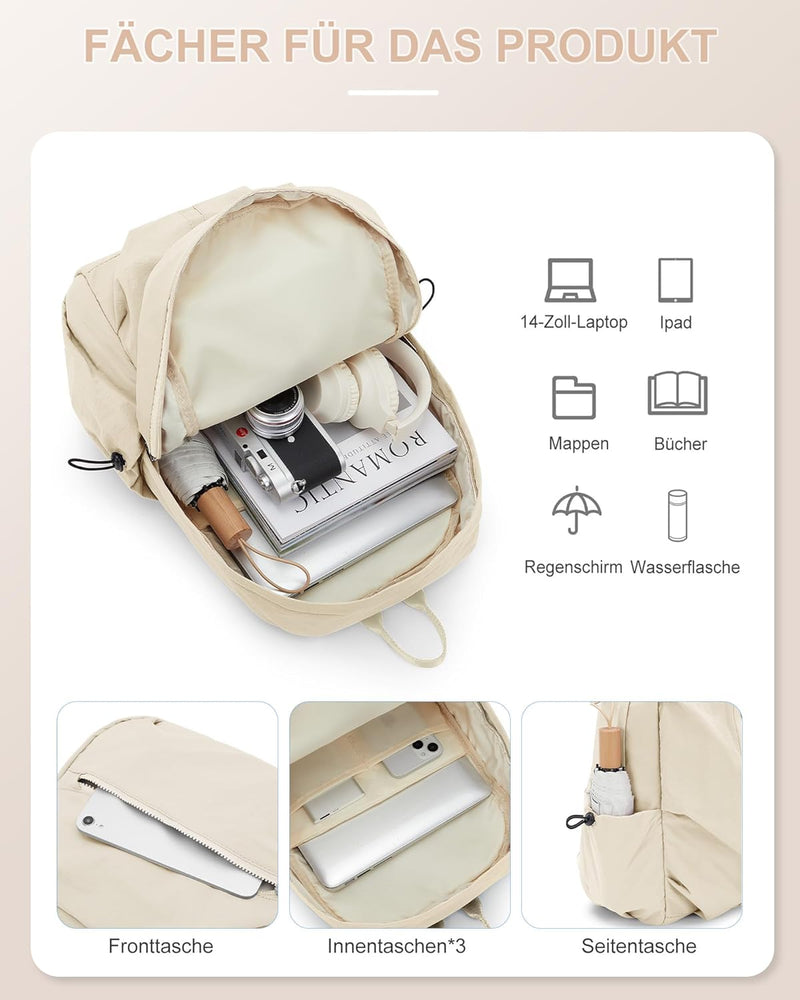 livbote School Backpack Teenager Backpack School Women Men Waterproof Lightweight Daypack Daypack Travel Backpack for Girls Boys