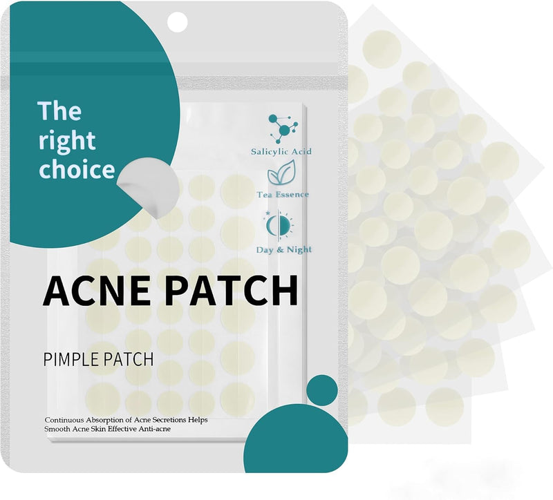 TERRIFI Pimple Patches for Face, 300 Hydrocolloid Patches, Effectively Cover and Repair Acne and Blemishes, Promote Skin Regeneration, Ideal for Makeup and Skincare