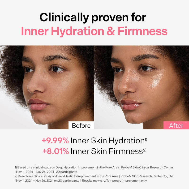 CELLMAZING Pore Perfecting Ampoule 30 ml (1.01 fl.oz.) Improves Skin Elasticity 5D Collagen, Peptide Complex, PHA, LHA Korean Face Serum, Korean Skin Care