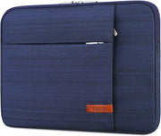 Laptop Sleeve Case for 13 inch Microsoft New Surface Pro 11th Copilot+PC, Surface Pro 10/9/8/X/7/6/5, 12.4 inch Microsoft Surface Laptop Go 3/2/1 Shockproof Water-Resistant Computer Bag, Gray - New MacBook Pro 16 Inch Blue