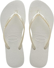 Slim, Zehentrenner Damen - White