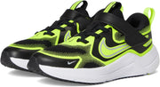 Cosmic Runner PS unisex-child LACED SHOES - BLACKWOLFGREY-VOLT