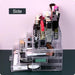 MOSIKER Acrylic Makeup Organizers and Storage with 4 Drawers,Clear Stackable Cosmetic Jewelry Accessories Holder