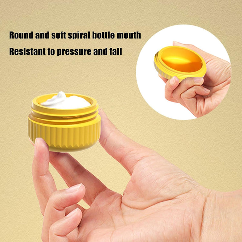 kinrguiyuez Travel Toiletry Containers, Leakproof Small Travel Toiletry Bottles Set of 4, 50ml Compact Storage Organizer for Home Travel Outing Busines Trip Vacation
