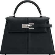 Women's Elise Top Handle Bag - Obsidian black