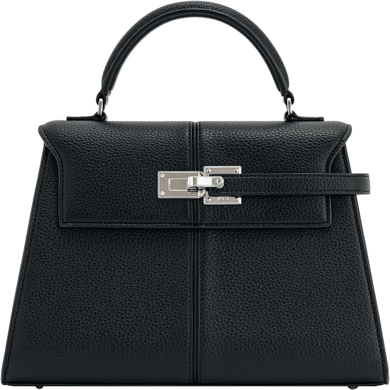 Women's Elise Top Handle Bag - Obsidian black