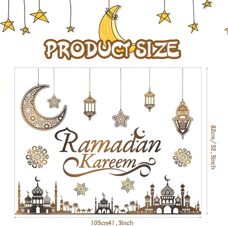 Arabic Ramadan Kareem Banner | Eid Home Decor Items

