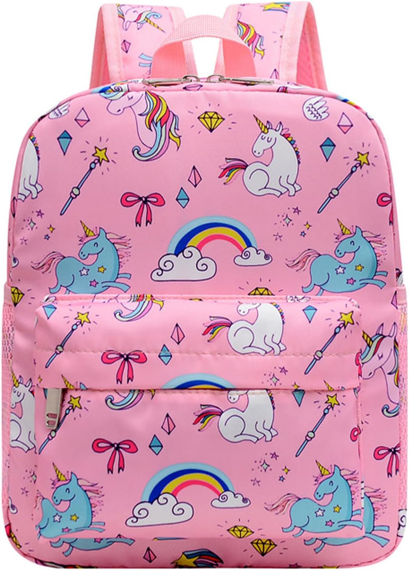 Cute Toddler Backpack, Animal Cartoon Kids Schoolbag, Lightweight Bookbags, Daypack School Backpack, Preschool Kindergarten Mini Children Bag - Pink