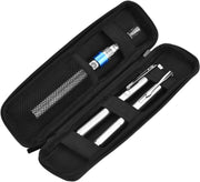 Hard Shell Pencil Case, Stylus Pen Case Holder Slim Pen Case, Small Travel Pen EVA Pocket Pencil Case for Executive Fountain Pen Mechanical Pencil Ballpoint Pens, Black