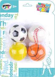 PJ Power Joy Everyday Toy Soft Ball 4 Pieces, 108181189