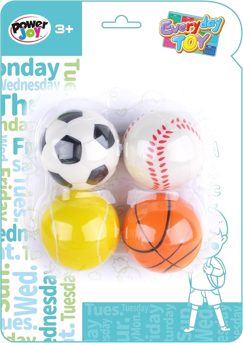 PJ Power Joy Everyday Toy Soft Ball 4 Pieces, 108181189