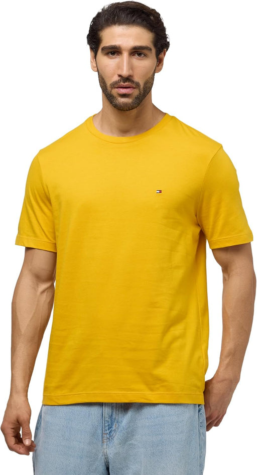 Mens Ess seasonal reg fit S/S T-Shirt (pack of 1) - Countryside Yellow