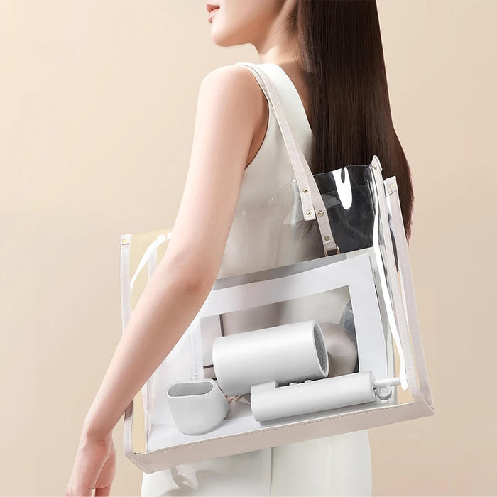 Xiaomi Compact Hair Dryer H101 Compact Ultra Light Weight and foldable| Hot/Cold Air Alternating Mode | Multiple air flow modes | 50 million* negative ions| A dual overheat protection mechanism| White