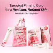 CELLMAZING Pore Perfecting Ampoule 30 ml (1.01 fl.oz.) Improves Skin Elasticity 5D Collagen, Peptide Complex, PHA, LHA Korean Face Serum, Korean Skin Care