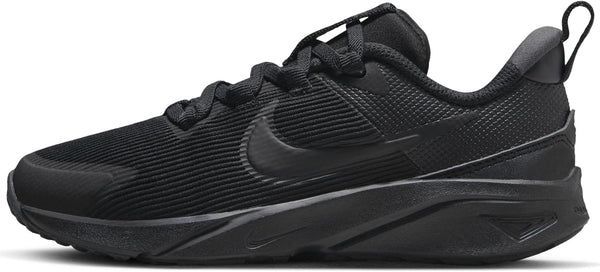 FLEX RUNNER 3 PS unisex-child LACED SHOES - BLACK/BLACK-BLACK-ANTHRACITE